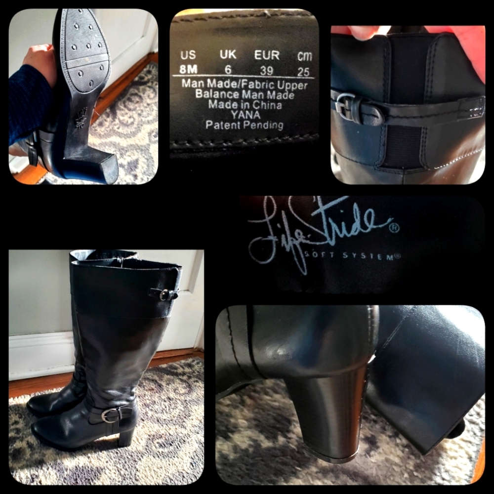 Black Widecalf Boot